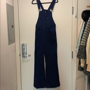 Zara denim overall